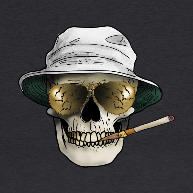 Hunter Skull Thompson by Harley Warren